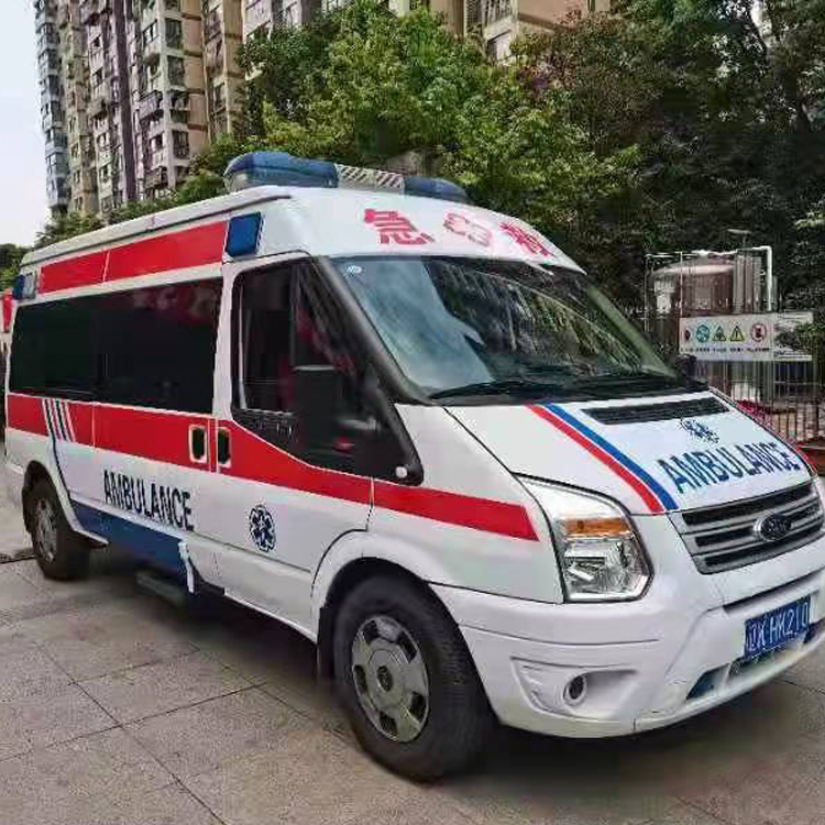 长武术后行动不便回家租赁救护车